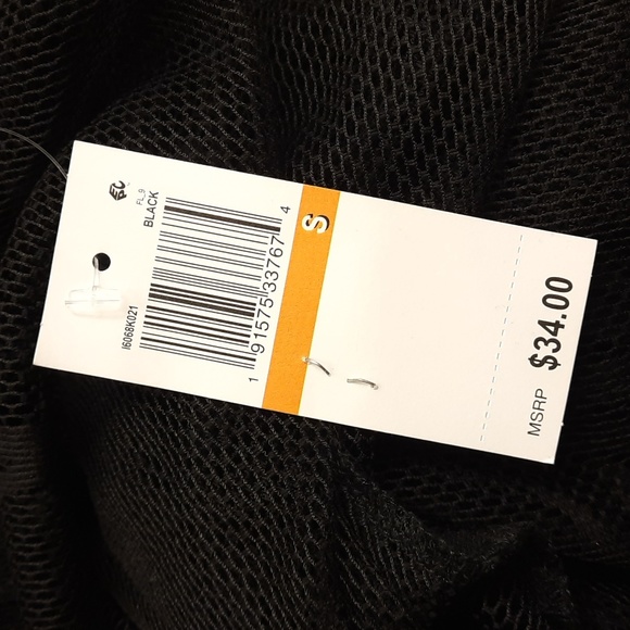 NWT, Miken Swim Black Palm Tree Crochet Cover-up Pants - Picture 11 of 13